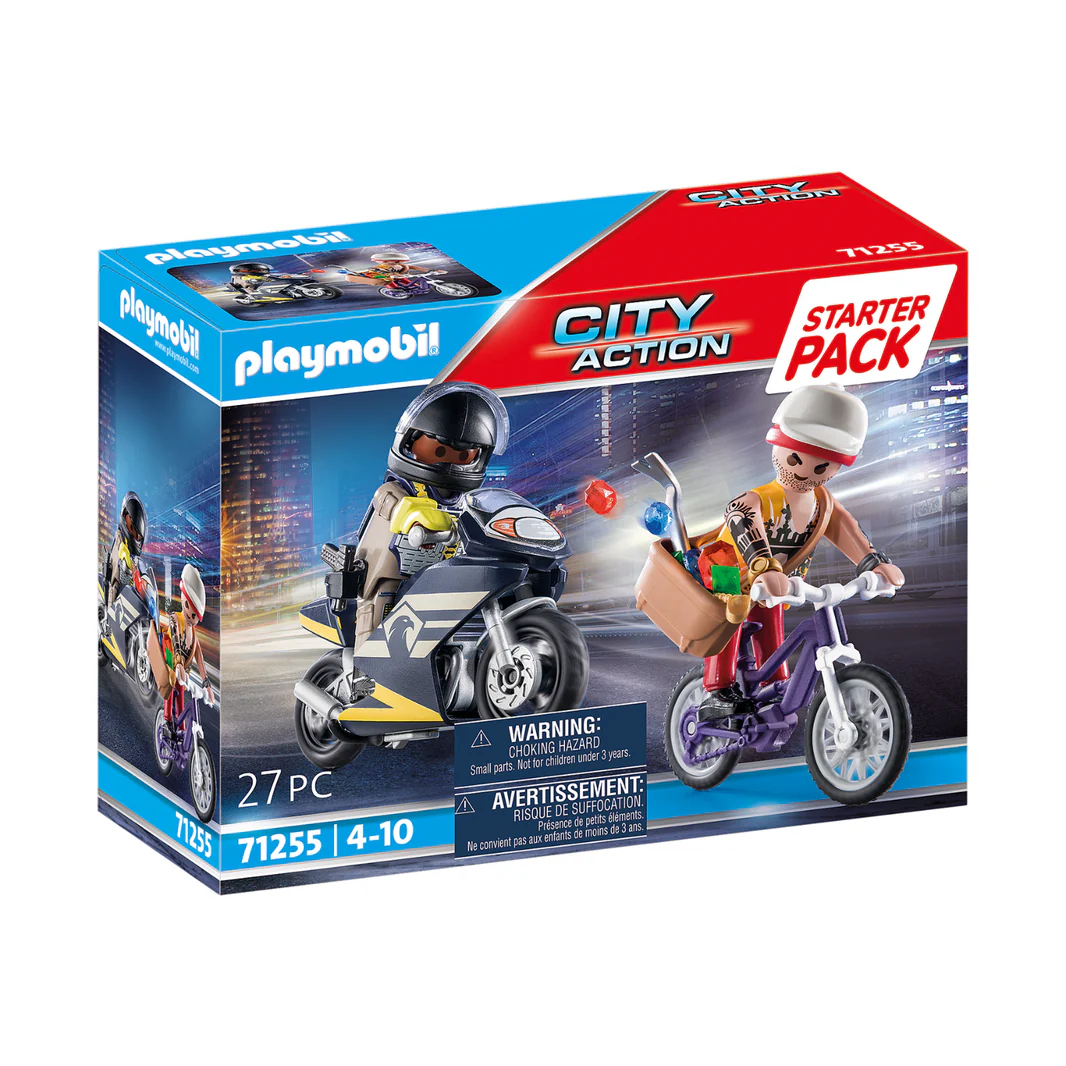 Starter Pack Agent et Voleur - PLAYMOBIL