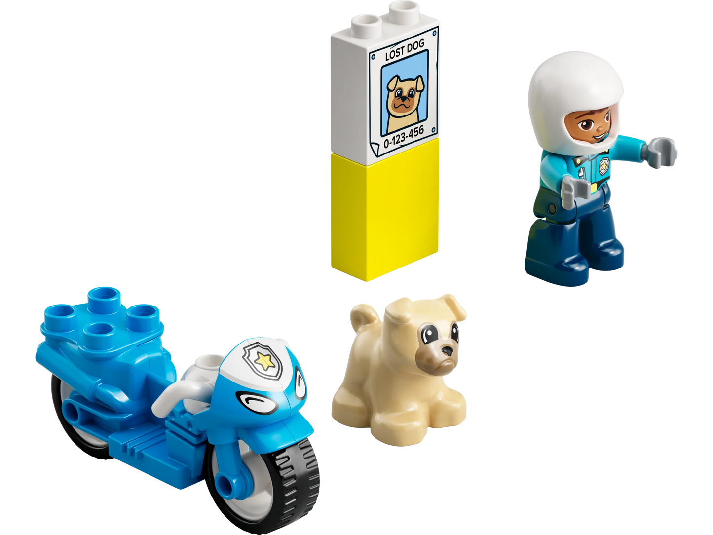 LEGO® DUPLO® – La moto de police
