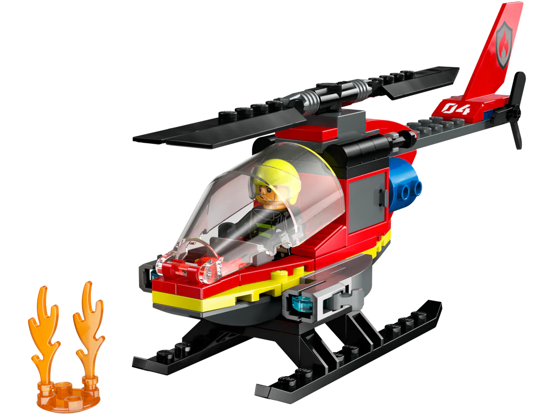 L’hélicoptère de secours des pompiers - LEGO® City