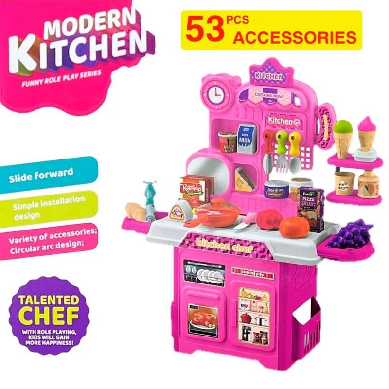 Cuisine Moderne pour Enfants – 53 accessoires