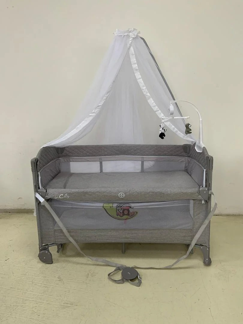 Lit Parc Cododo Multifonctionnel avec Moustiquaire - inCity