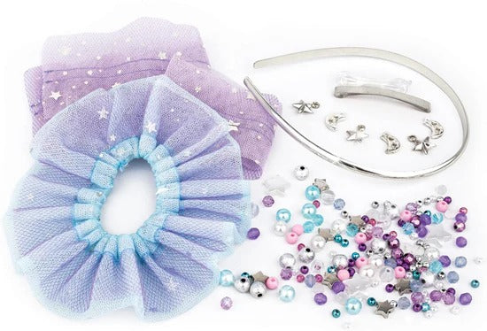 Kit Créatif Accessoires pour Cheveux en Tulle Estrelia – Nebulous Stars