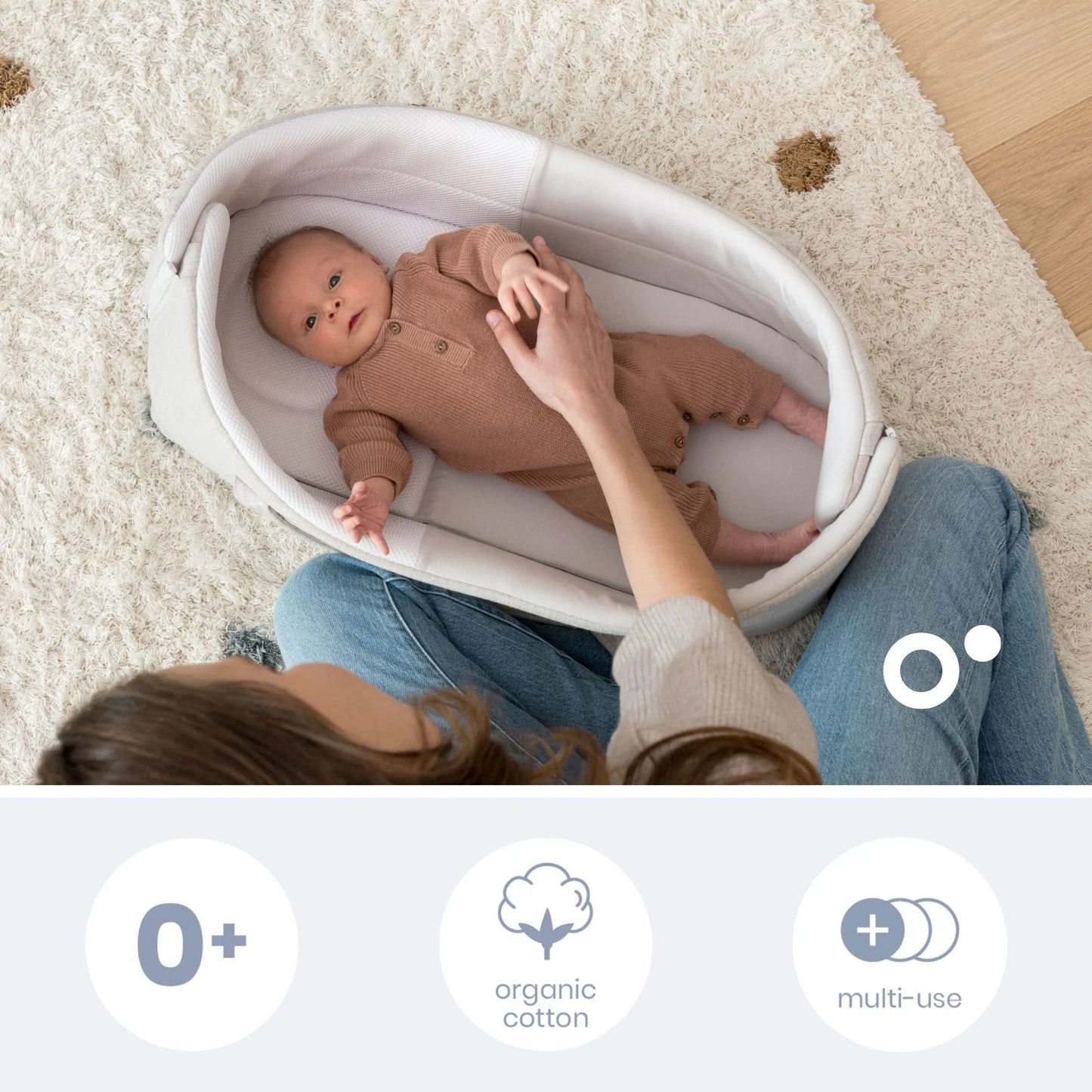 Nest'n Go : Nid de bébé nomade - Doomoo