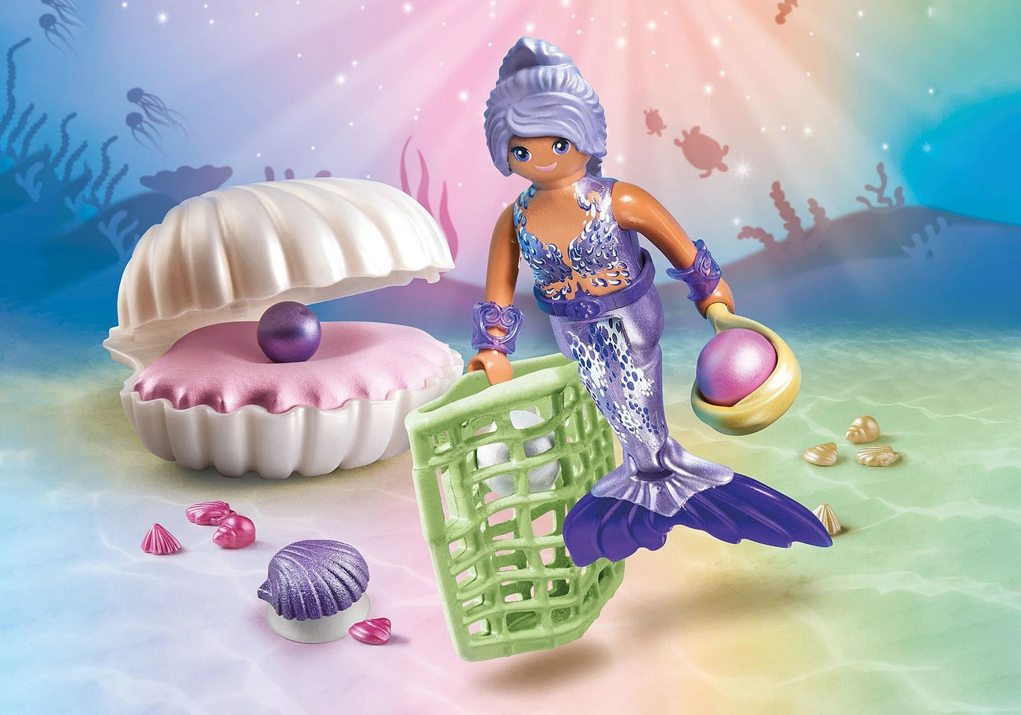 PLAYMOBIL – Sirène avec Coquillage et Perle
