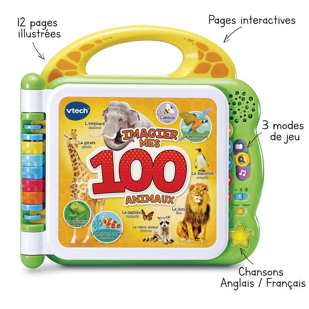 Mon Imagier : 100 Animaux Bilingue – VTech