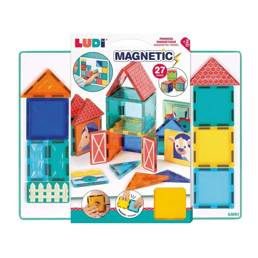 Panneau Magnétique 27 Pièces - LUDI