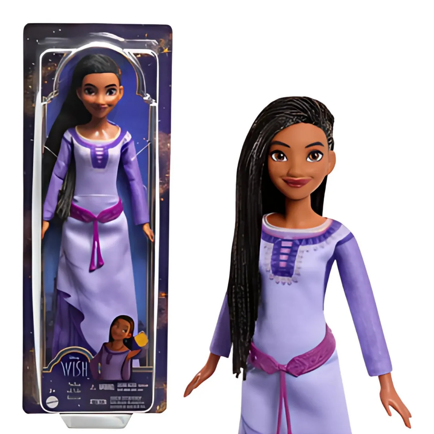 Poupée Mannequin Disney Wish – Asha of Rosas et Accessoires – Mattel