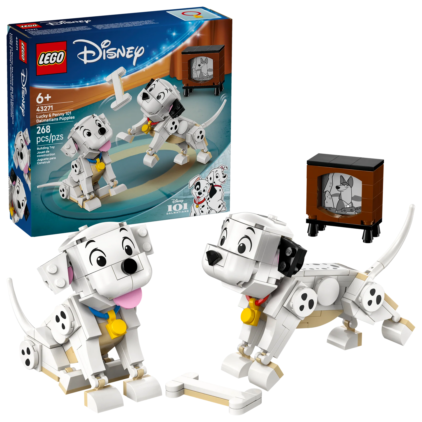 LEGO® ǀ Disney – Lucky et Penny, les chiots des 101 Dalmatiens