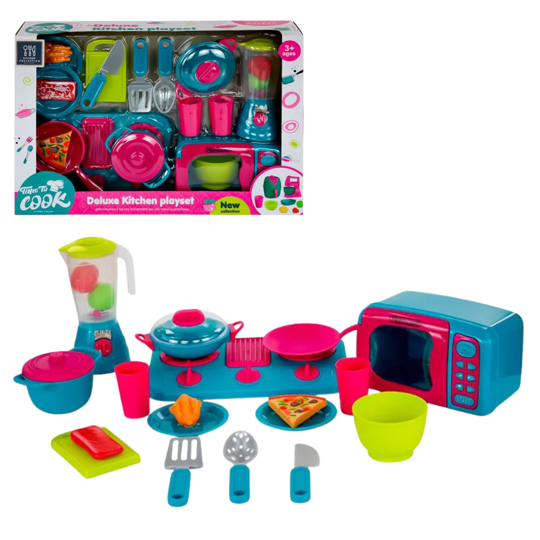 Set de Cuisine Deluxe pour Enfants – 28 pièces