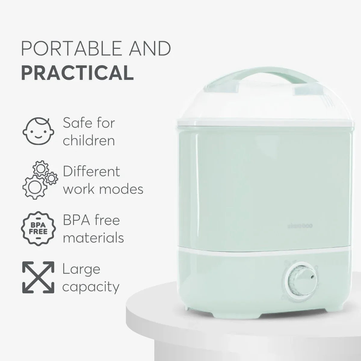 Stérilisateur et Sèche-Biberon Cleo - Kikka Boo