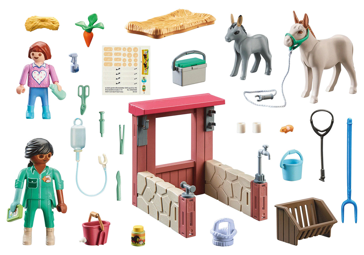 Vétérinaire avec Animaux de la Ferme - PLAYMOBIL