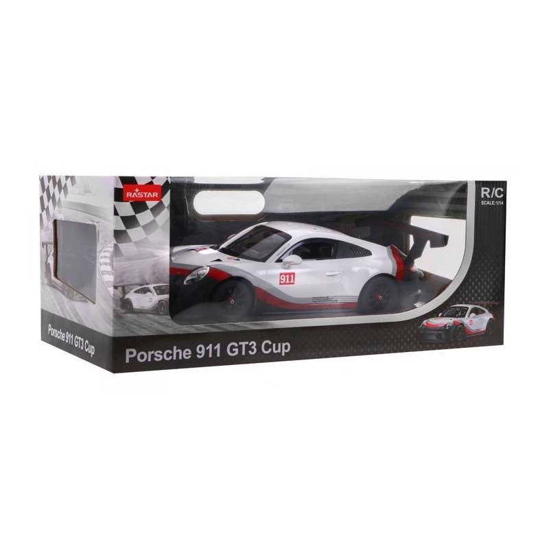 Voiture radiocommandée Porsche 911 GT3 CUP (1:14) – Rastar