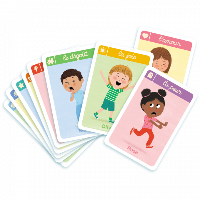 Jeu de Cartes Les Émotions - Pour Toute la Famille